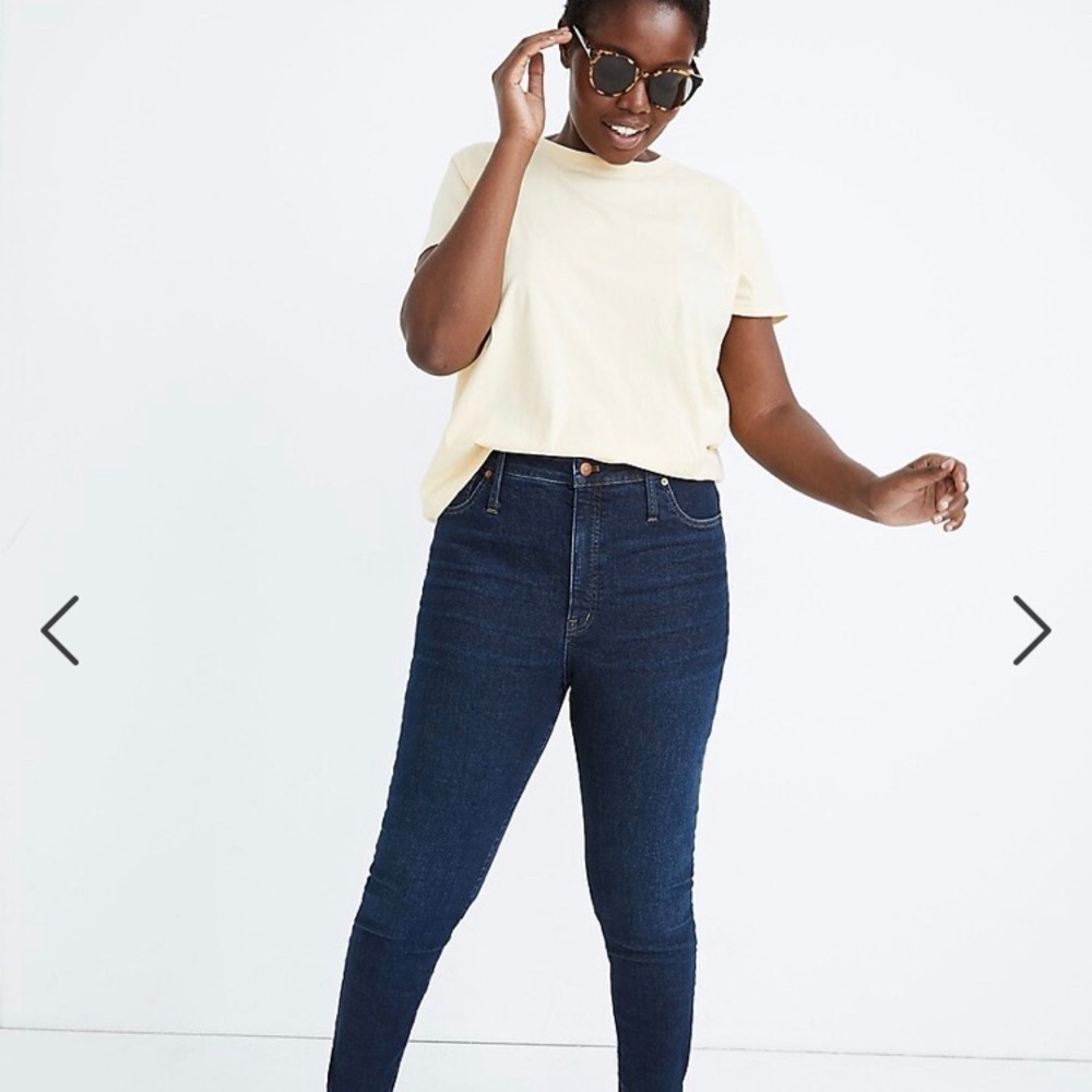 Madewell Curvy High-Rise Skinny Jeans in Orland Wash: TENCEL™ Denim Edition - 31